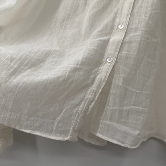 Free People Abigail White/  Cream Lace Blouse New Without Tags medium - Picture 12 of 14